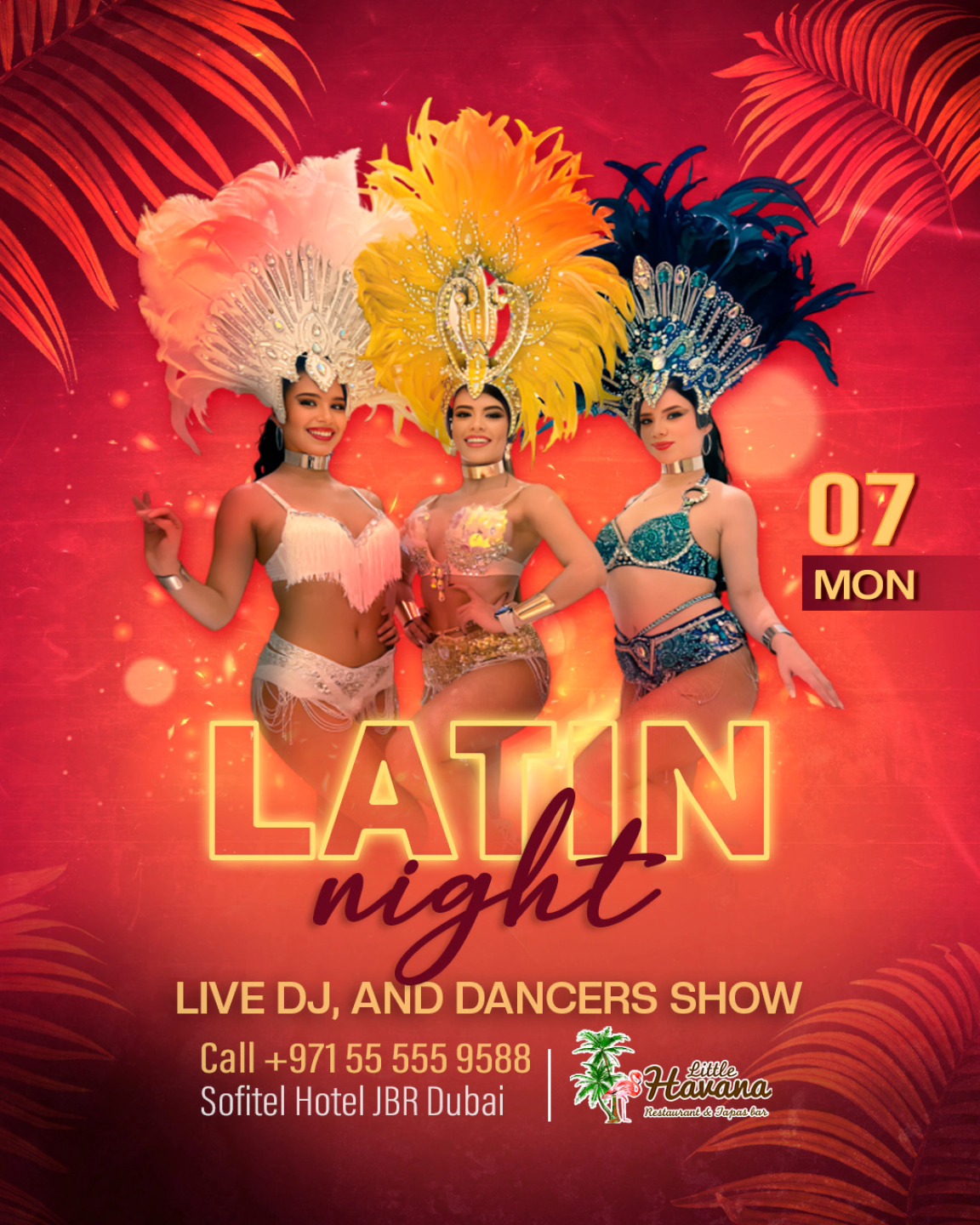 Latin Night with live DJ and dancers at Little Havana