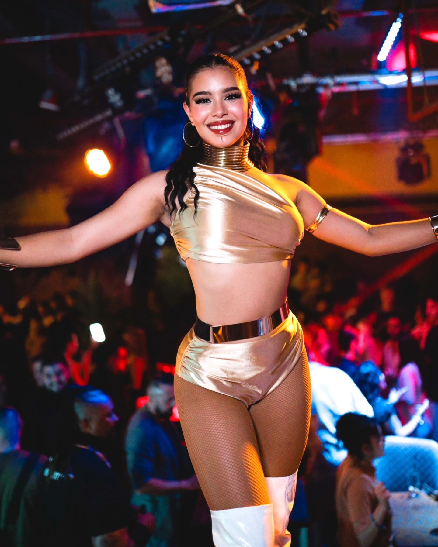 Little Havana dancer during a live show